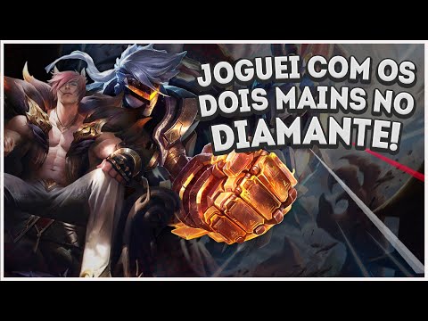 JOGUEI COM OS DOIS MAINS NO DIAMANTE - VI E SETT DESTRUIDOR JUNGLE GAMEPLAY *STREAM HIGHLIGHT*