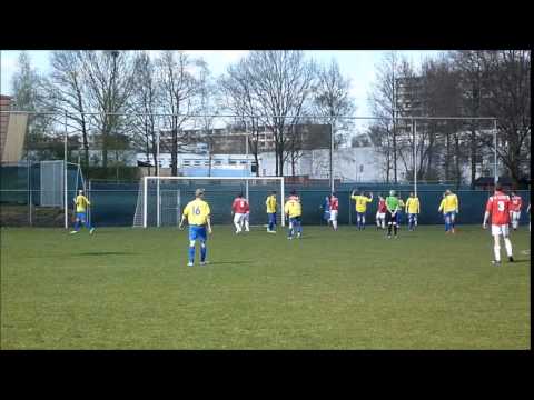 Blauw Geel'55 8 - Advendo '57 5 (18-04-2015)