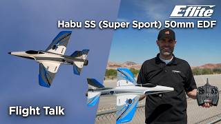 E-flite Habu SS 0.7m 50mm EDF Jet BNF Basic AS3X+ SAFE Select