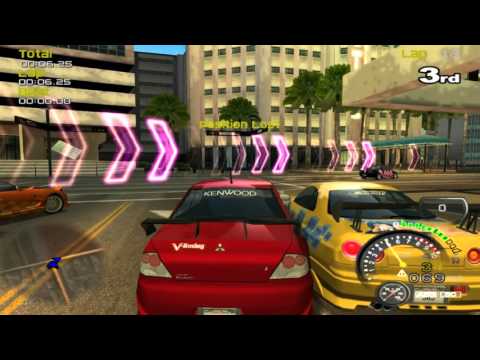 Street Racing Syndicate gameplay - maxed on EVGA GT430 [720p]