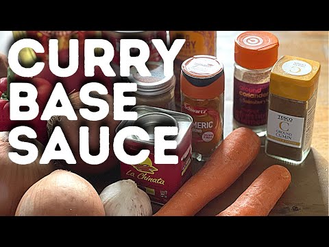 INDIAN CURRY BASE SAUCE RECIPE