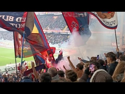 Genoa's North Stand at home to Cagliari, January 12, 2026