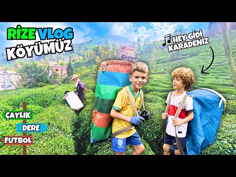 OUR VILLAGE - RIZE VLOG | TRIP TO HOMETOWN WITH OMER EYMEN AND YUSUF EMRE