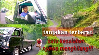 Download lagu gagal fokus, alhasil gak kuat nanjak || L300 bangun jaya mp3