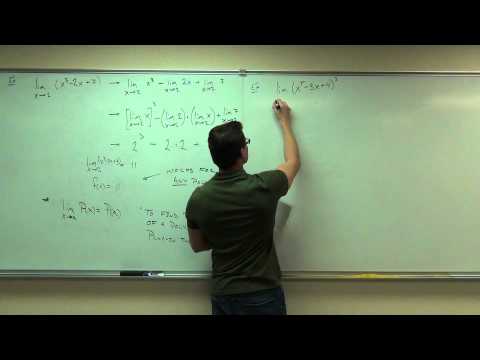 Calculus 1 Lecture 1.2 Part 2