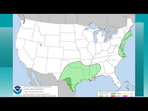 April 25, 2018 Weather Xtreme Video - Morning Edition