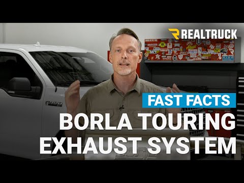 Borla Touring Exhaust System Fast Facts on a Ford F-150 2.7L EcoBoost V6