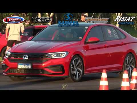 Jetta GLi at over 256 km/h - Half Mile 4tw - Registro Airport - The record-breaking runway!!!