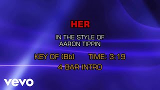 Aaron Tippin - Her (Karaoke)