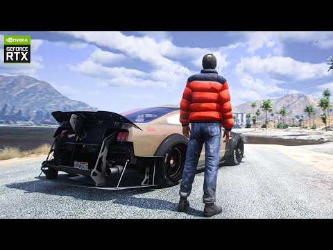 ◤ GTA V: Insane Photorealistic Ray-Tracing Graphics Gameplay! i9 12900k & RTX 3090 MAXED OUT