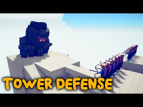 ARTEMIS VS ARMY OF UNITS TOWER DEFENSE #9 | TABS - Totally Accurate Battle Simulator