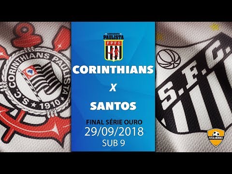 Corinthians 4x0 Santos sub9 Final