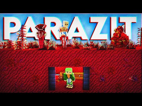 Minecraft Korkunç Parazit Dünyasında Hayatta Kalmaya Çalıştım!