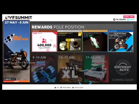 The Crew 2|Pole Position|Live Summit| Platinum Guide,Gameplay & checkout hobbies