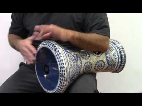 The 17.5'' Blue Star New Generation - Zaza Percussion Darbuka Doumbek