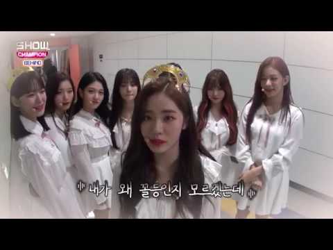 180724 fromis_9 (프로미스나인) - Show Champion Behind