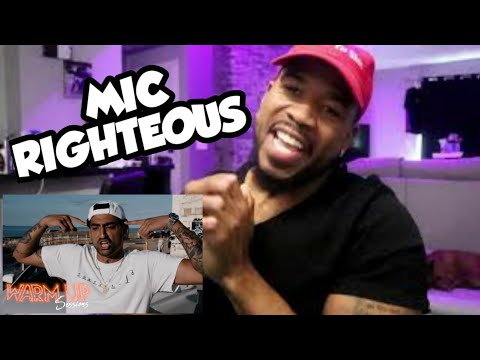 UK HIP HOP - MIC RIGHTEOUS STILL A BEAST!!! - WARMUP  FREESTYLE - REACTION
