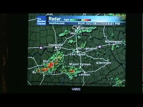 Georgetown, KY WeatherStar XL- 7/18/10 11:18 PM