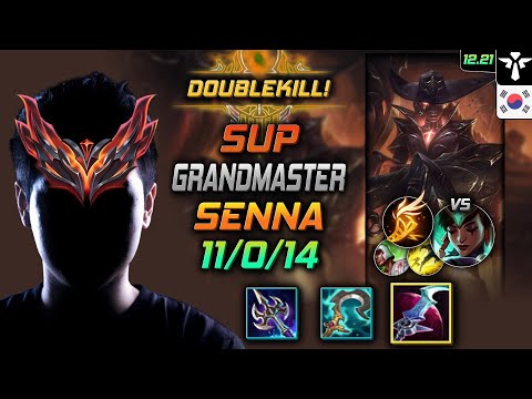 GrandMaster Support Senna Build Eclipse Fleet Footwork - Senna Support vs Karma - LOL KR 12.21