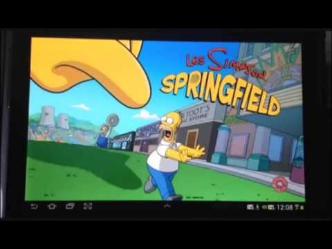 comment gagner donuts simpson springfield android