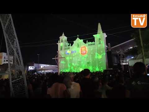 Projeção Mapeada igreja matriz de Conceição do Coité BA 01/12/2025