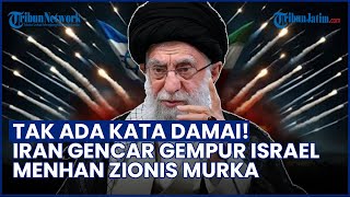 Tak Ada Damai! Iran Luncurkan Rudal Balistik Gempur ISrael Uatara, Menteri Pertahanan Israel Murka