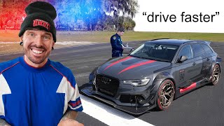 POLICE STOPPED MY MODIFIED AUDI RS6