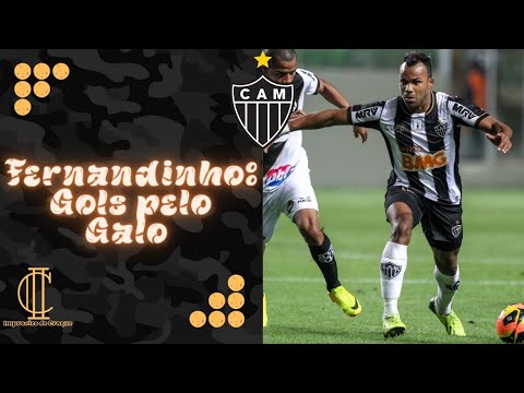 Todos 9 gols de Fernandinho pelo Galo