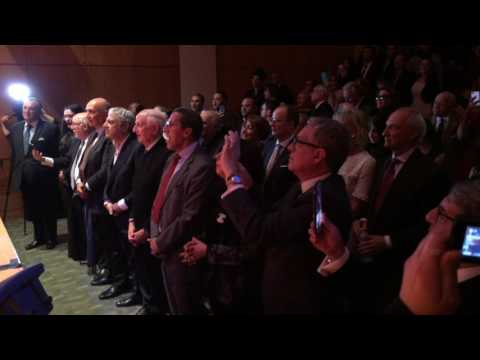 DAVID SERERO sings National Anthem of MOROCCO for ANDRE AZOULAY Award Ceremony in New York (2017)