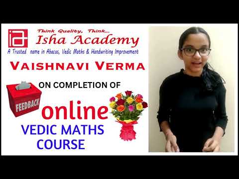 Vaishnavi Verma Testimonial