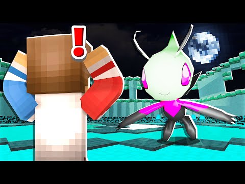 Catching ALIEN CELEBI in Ultra Space! (Minecraft Pixelmon Mod)