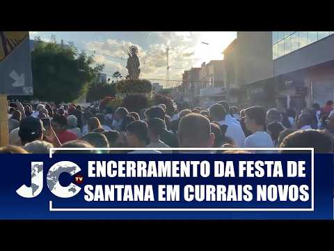 Dom Alcivan Tadeus preside encerramento da Festa de Santana em Currais Novos – JCTV – 27/07/26