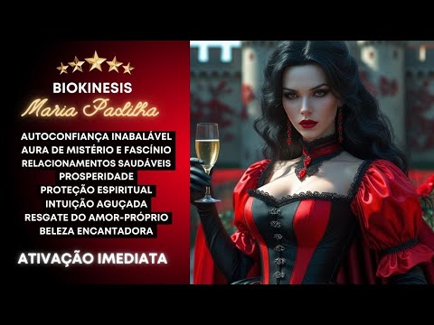 ARQUÉTIPO MARIA PADILHA 🌹 Desperte o seu poder interior | Biokinesis RESULTADOS IMEDIATOS