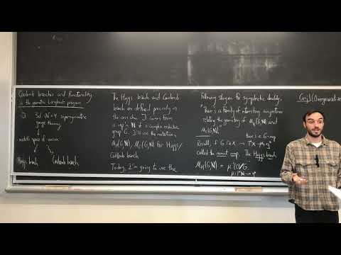2025-12-08, Tom Gannon, Coulomb branches and functoriality in the geometric Langlands program