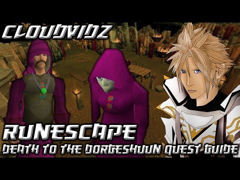 Runescape Death To The Dorgeshuun Quest Guide HD