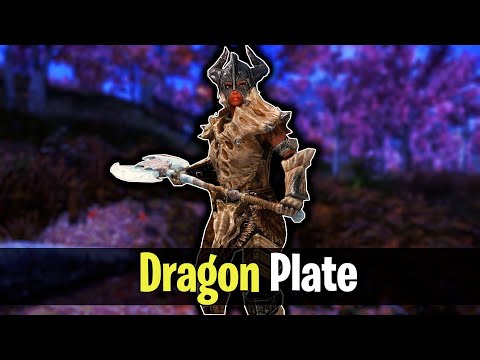 Skyrim A.E. - Alternative Armors Dragon Plate (Creation Club)