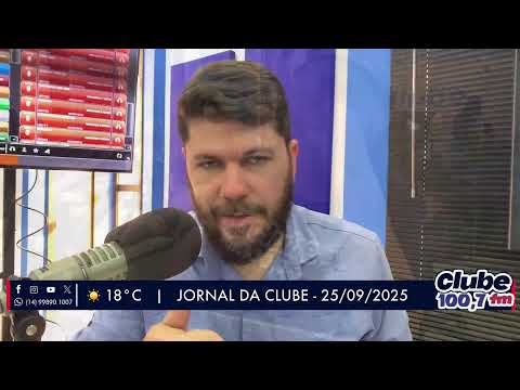 Jornal da Clube - 25/09/25 - Edição da Manhã