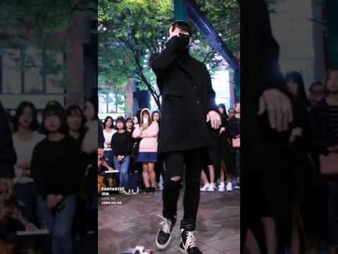 161015 디오비 DOB 홍대공연 Hongdae 《infinite - 태풍》 Park Jin 박진