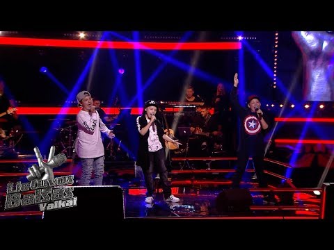 Kristupas, Aronas, Laurynas - Beggin' | Trikovos | Lietuvos Balsas. Vaikai S01