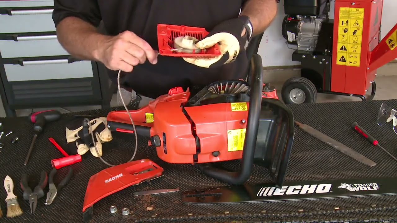 ECHO Chainsaws Preventive Maintenance Knowledge Video