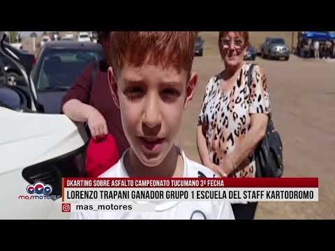 KARTING SOBRE ASFALTO TUCUMANO 3º FECHA EN EL TIMBO REPORTAJE A LORENZO TRAPANI