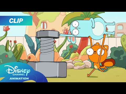 Kiff and Barry Builds a Spaceship! 🚀 | Kiff | @disneychannelanimation