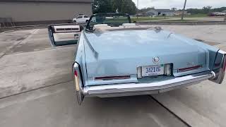 1976 Cadillac Eldorado Convertible Start Up