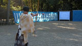 西宮広田神社御弓始式・2022年