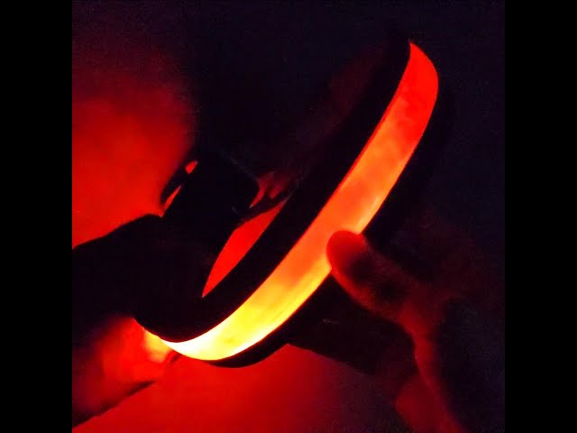 Vídeo relacionado con Banda reflectante LED para cinturón, equipo reflectante para caminar por la noche, luces de seguridad para caminantes, equipo de correr por la noche, correa de alta visibilidad para hombres(Bule)