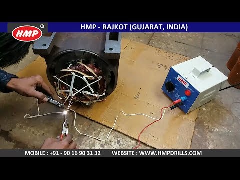 Hmp copper wire spot solder welding machine (motor coil wind...