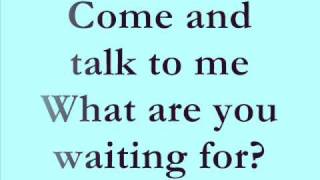 Keri Noble - Talk To Me - Lyrics