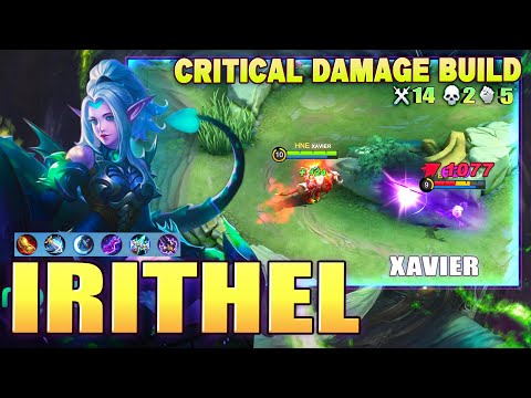 Irithel Critical Damage Build! Top Global Irithel by XAVIER - Mobile Legends