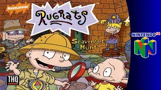 Nintendo 64 Longplay: Rugrats: Scavenger Hunt / Treasure Hunt