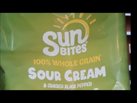 Crisplife - Sunbites Sour Cream and Cracked Black Pepper crisp review
